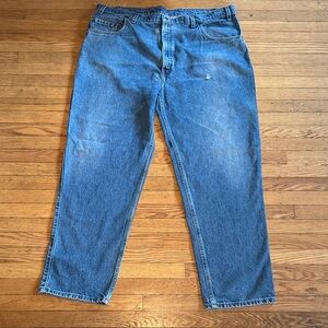 Vintage Levi's Relaxed Fit Blue Jeans Men’s Size 44 denim, retro, casual